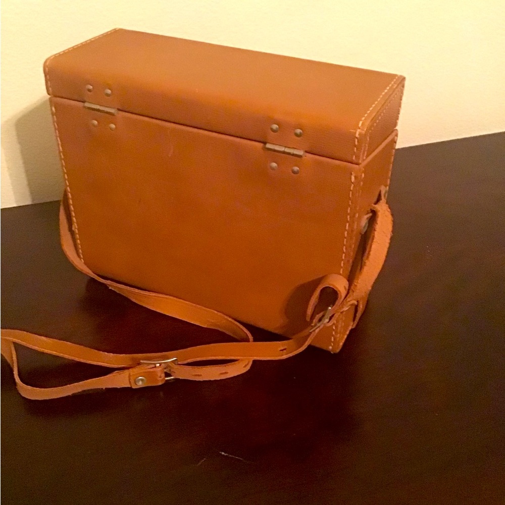 Vintage camera with carrying case